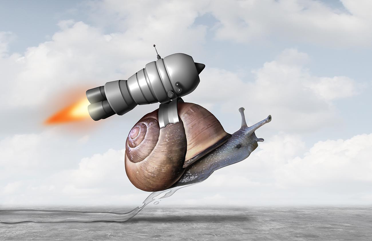snail with a jetpack